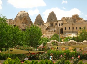 Scene in Goreme, Cappadocia