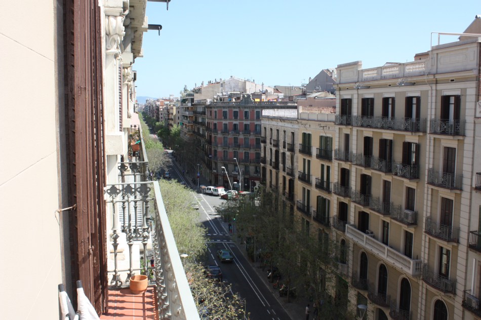 View from front - left